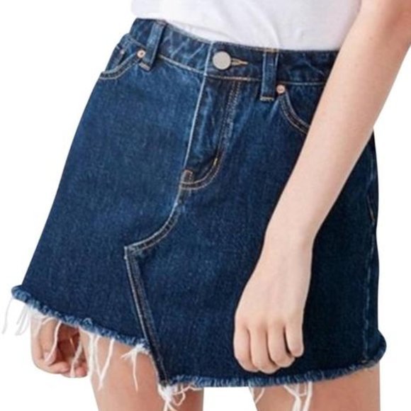 Urban Outfitters BDG asymmetrical denim mini skirt S - Picture 1 of 6